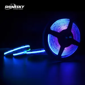 Dream Color COB High Brightness Addressable Magic Color RGB RGBWIC Strips Ip68 24V 720Leds 840LED Cob Led Strip