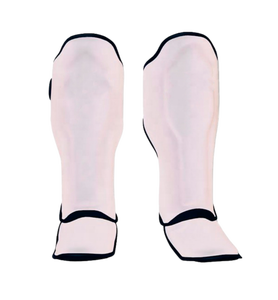 Protections de tibia rembourrées réglables pour arts martiaux MMA et Muay Thai avec protection du cou-de-pied pour le kickboxing - Product Image 3