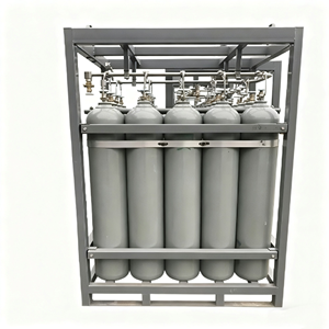 Sistema <span class=keywords><strong>de</strong></span> Plataforma Industrial para Recipientes <span class=keywords><strong>de</strong></span> Presión <span class=keywords><strong>de</strong></span> Gas Montados sobre Patines, Plataforma para Cilindros <span class=keywords><strong>de</strong></span> GNC, Equipo Usado para Paquetes <span class=keywords><strong>de</strong></span> Cilindros <span class=keywords><strong>de</strong></span> Gas Nitrógeno - Product Image 2