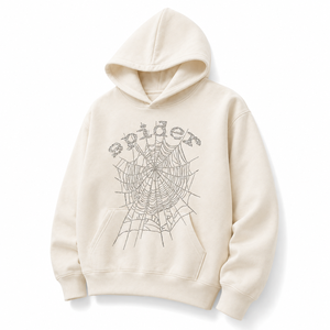 เสื้อฮู้ดดี้สตรีทแวร์สีดำแบบสวม Unisex ทรงปกติ ผ้าฟลีซคอตตอน 100% เนื้อนุ่ม ตกแต่งด้วยคริสตัลแบบ OEM  น้ำหนัก 430gsm - Product Image 2