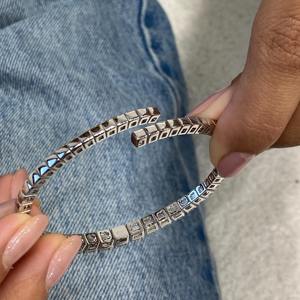 Elegant 14K White Gold Graduated Diamond Tennis <b>Bracelet</b> IGI Certified Minimalist 4.8CT E VVS2 Lab Created Diamond Anniversary - Product Image 4