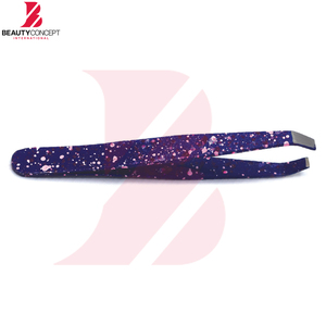 Épilateur facial à prise facile avec logo personnalisé, outil de beauté durable en acier inoxydable, pince à sourcils de haute qualité et précise pour femmes - Product Image 4