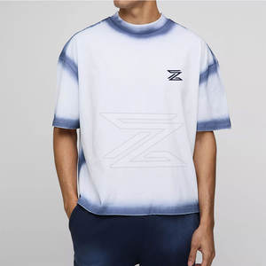 T-shirt surdimensionné confortable et respirant, taille personnalisée, en stock, fabriqué en coton. - Product Image 2