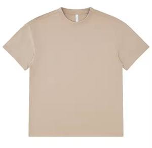 Pakistan Made Polyester/Cotton O-Neck Short Sleeve Oversized Men's T-Shirts-Custom <b>Logo</b> Breathable Quick Dry Summer Casual Wear - Product Image 2