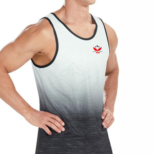 บริการ OEM แบบกำหนดเอง เสื้อกล้ามผู้ชายผ้าฝ้ายถัก 100% ดีไซน์ล่าสุด สวมใส่สบาย คุณภาพสูง ราคาประหยัด - Product Image 3