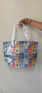 Bolsa de compras ecológica al por mayor, hecha de tela no tejida reciclable, con asa, para adultos, OEM. - Product Image 4