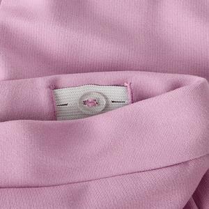 Pantalon scolaire bootcut tendance pour filles, taille élastique, en viscose tricotée, doux, extensible, confortable, pour usage quotidien décontracté - Product Image 5