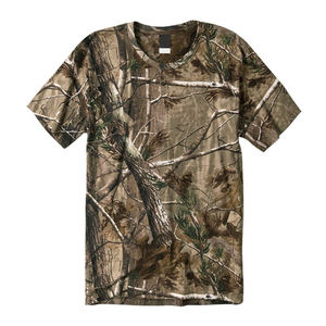 Chemise de chasse camouflage personnalisée OEM pour homme adulte, manches longues, respirante, en polyester, impression sérigraphique, saison estivale - Product Image 1