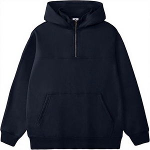 Vente en gros économique : Sweat à capuche zippé pour homme 400 g/m² en molleton épais de coton et polyester, avec logo personnalisé, pour l'hiver, Pakistan Micah Corp - Product Image 1