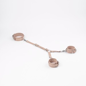 Full Grain Genuine Leather Restraints 11Pcs <b>Kit</b> Custom Branding Wholesale <b>Bondage</b> Gear Toy Packs RTTS-0041 - Product Image 3