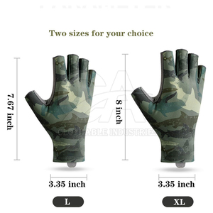 Guantes de Pesca, Fabricante OEM, Logotipo Personalizado, Marca Privada, Impermeables, Antideslizantes, Protección UV, Venta al Por Mayor - Product Image 2