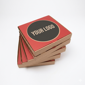 Boîtes en papier kraft biodégradable avec finition vernie, emballage personnalisé écologique pour l'emballage de pizzas en détail - Product Image 4