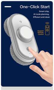 หุ่นยนต์ทำความสะอาดกระจกอัจฉริยะ พร้อมระบบดูดแรงสูง ป้องกันการตก หุ่นยนต์ทำความสะอาดกระจกอัตโนมัติ มอเตอร์ BLDC - Product Image 5