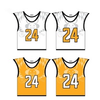 Maillots de sport personnalisés pour hommes grandes tailles, coupe racerback, réversibles, en maille respirante 100% polyester, sublimation, personnalisables