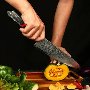 Ensemble de 5 couteaux de cuisine avec manche en résine et maille en aluminium nid d'abeille - Product Image 5