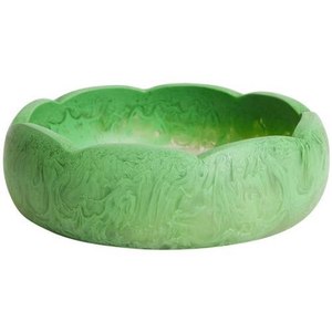 Bol décoratif en résine fait main, finition brillante, décoration moderne pour la maison, objet cadeau élégant. - Product Image 2