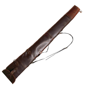 Sac à fusil en cuir vintage imperméable, cuir véritable de haute qualité et sac à fusil en cuir imperméable professionnel sur mesure - Product Image 4