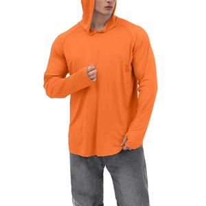 2025 nouveau produit haut de gamme léger conception Unique sweats à capuche en molleton hommes couleur unie coton mélangé à capuche - Product Image 1