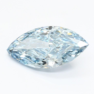 Marquise 1.83ct Azul Intenso VVS2 con Certificado IGI - Product Image 3