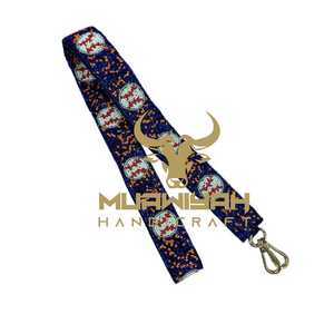 Sangle de sac brodée de qualité supérieure, élégante, moderne et luxueuse, ceinture de sac brodée à la main, à prix bas - Product Image 3