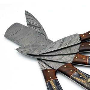 Complete Damascus Steel <b>Kitchen</b> Knife Set For Home And Restaurant With Elegant Look And Practical Functionality - Product Image 6