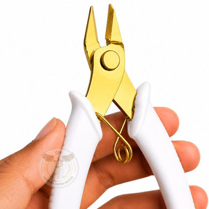 Reliable Supplier Premium Quality Flush Cutter Pliers <b>Light</b> Weight Jewelry Making Wire Cutter Tool 5 inch / Customized - Product Image 3
