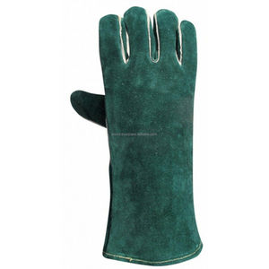 Gants de travail de sécurité en cuir fendu de qualité supérieure, ignifuges, isolation thermique, protection pour la construction, le soudage, la chasse LGW-0024 - Product Image 5