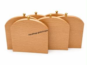 Ensemble de sous-verres absorbants personnalisés en bois et laiton avec base en bois – Cadeau écologique pour fêtes et voyages, idéal comme support de tasse ou tapis de table - Product Image 6