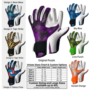 ถุงมือผู้รักษาประตู COSH SPORTS ระดับมืออาชีพ – จับกระชับมือและสวมใส่สบาย - Product Image 2
