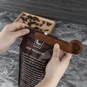Wooden Scoop with long handlein Available in used to <b>measure</b> and transfer & portion out fine or granular dry ingredients. - Product Image 4