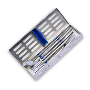 Kit d'instruments de diagnostic dentaire professionnel en acier inoxydable, manuel, par Grip Surgical - Product Image 1