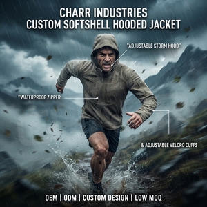 Working Softshell <b>Jacket</b> Custom Design Winter Work Wear <b>Fleece</b> <b>Lined</b> Zip up Soft Shell <b>Jacket</b> - Product Image 1