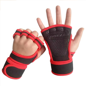 Guantes Deportivos Personalizados con Logotipo, Antideslizantes, de Neopreno Ligero, Ajustables, con Protección para la Palma de la Mano, para Levantamiento de Pesas - Product Image 3