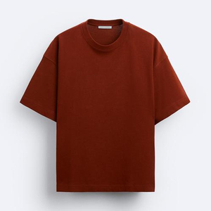 Camiseta Oversize Personalizada para Hombre, Algodón Grueso, Hombros Caídos, Estilo Urbano, Diseño Gráfico, Ropa al por Mayor - Product Image 3