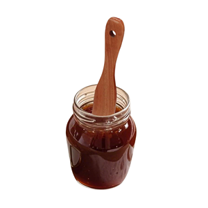Juego de espátulas de madera natural delgadas, raspador delgado para tarros y batidor para masa de pan de fermentación natural, venta al por mayor desde Vietnam - Product Image 4