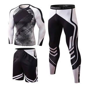 Combinaison de compression personnalisée pour hommes, vente en gros, sublimation personnalisée, uniforme de compression OEM, haute qualité et bon prix - Product Image 1