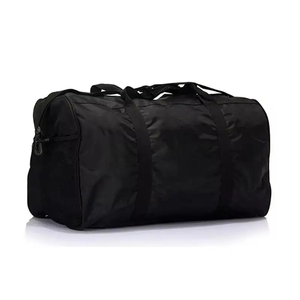 Bolsa de lona Oxford negra de 55x30x26cm, gran capacidad, múltiples compartimentos, cierre de cremallera, asa superior, bolsa de viaje, bolsa de transporte para deportes y gimnasio - Product Image 6