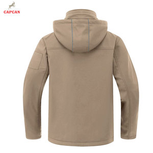 Veste d'hiver softshell fabriquée au Pakistan, dernier design, manches longues, logo sur le devant, écologique, coupe-vent, haute qualité - Product Image 2