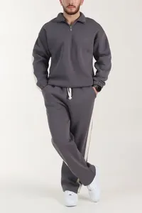 Conjunto Deportivo de Invierno para Hombre, Estilo Chándal, Manga Larga, Secado Rápido, para Entrenamiento Deportivo - Product Image 4