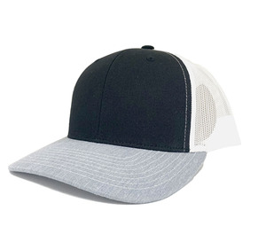 Casquette Trucker Premium Unisexe OEM/ODM à 6 Panneaux, Bicolore Contrastant, Visière Courbée, Motif Feuille, Personnalisable, Performante et Douce pour la Peau - Product Image 3