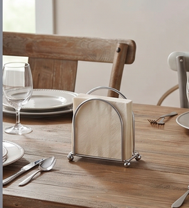 Porta Servilletas Metálico Moderno de Primera Calidad, Ideal para el Hogar, Cocina, Hotel, Accesorios de Mesa y Vajilla - Product Image 6