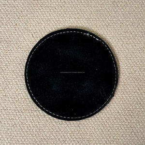 Ensemble de sous-verres en cuir de luxe usiné à la main en cuir véritable supports de haute qualité décoration de Table à la maison pour boissons café bière - Product Image 6