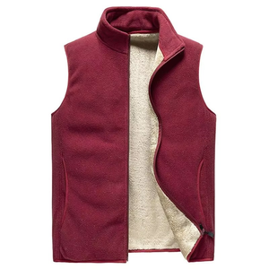 Veste imperméable avec gilet doublé en tissu polaire, vêtements de mode, gilet décontracté, gilet de pêche - Product Image 3