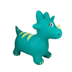 Jouets à sauter pour enfants en forme de dinosaure, dinosaure gonflable pour tout-petits, sauteurs amusants, à monter, rebondisseur en caoutchouc - Product Image 1