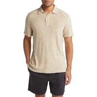 Ensemble décontracté streetwear pour homme : Polo à manches courtes en tissu éponge respirant teint en fil de haute qualité et short, idéal pour l'automne