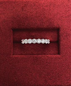 แหวนเพชรโมอิสสีขาวทรงกลม1 CT 925แหวนหมั้นที่กำหนดเองและเครื่องประดับเพชรอื่นๆ - Product Image 2