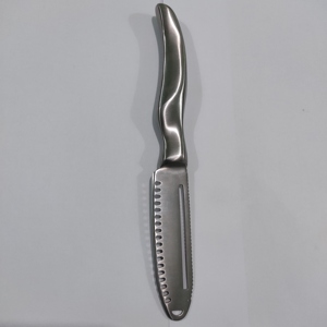 Cuchillo para Mantequilla de Acero Inoxidable, Espátula Multifuncional para Cocina, Herramienta para Rebanar con Ranuras, para Panadería y Uso Diario - Product Image 5
