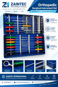 Instruments chirurgicaux d'arthroscopie en acier inoxydable de haute qualité 2026 les plus vendus – Kit d'instruments d'arthroscopie de l'épaule - Product Image 4