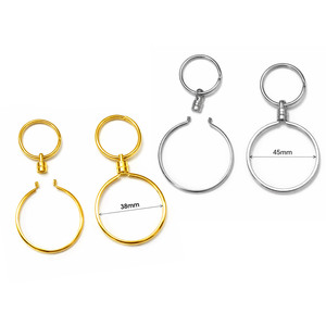 พวงกุญแจกลมเคลือบยูวีเคลือบเคลือบสังกะสีของขวัญจำนวนมากสำหรับเหรียญที่ท้าทาย - Product Image 6