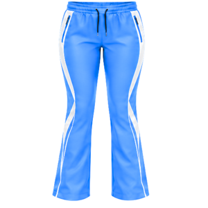 Conjunto Deportivo para Mujer al por Mayor: Chaqueta con Capucha y Pantalones Acampanados con Bolsillos para Correr y Fitness al Aire Libre - Product Image 3